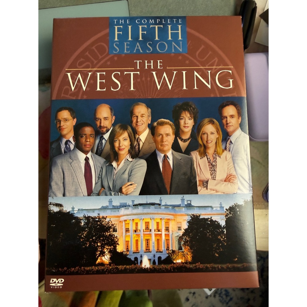 The West Wing Fifth Season DVD Box Set Partial 4 of 6 Aaron Sorkin Martin Sheen